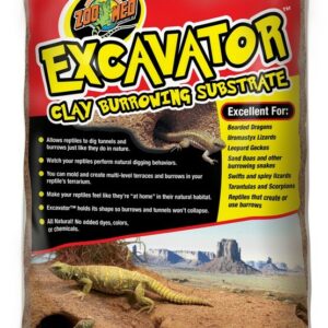 Excavator Clay Burrowing Substrate